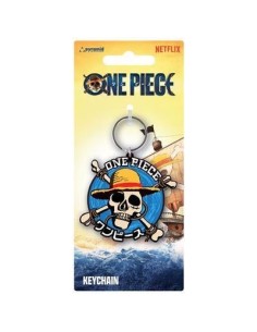 ONE PIECE NETFLIX - Equipage Chapeau de Paille - Porte-clés en PVC 