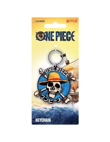 ONE PIECE NETFLIX - Equipage Chapeau de Paille - Porte-clés en PVC 