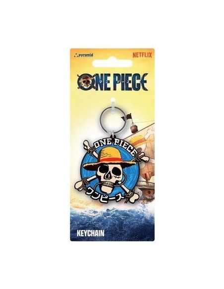 ONE PIECE NETFLIX - Equipage Chapeau de Paille - Porte-clés en PVC 