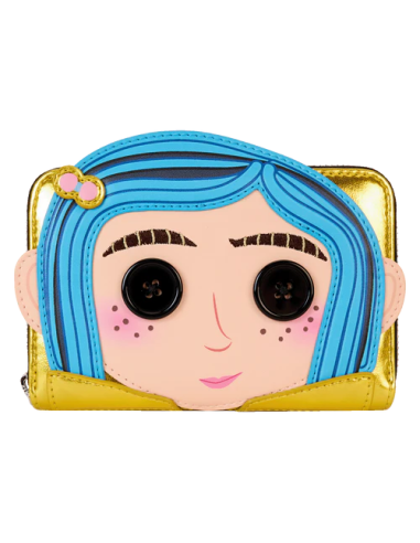 CORALINE - Poupée Cosplay - Portefeuille LoungeFly 