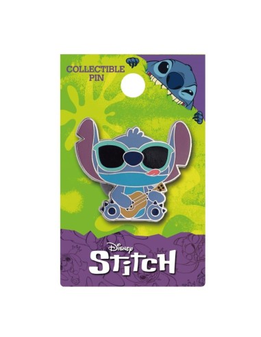 DISNEY - Guitar Stitch - Pin's en émail 