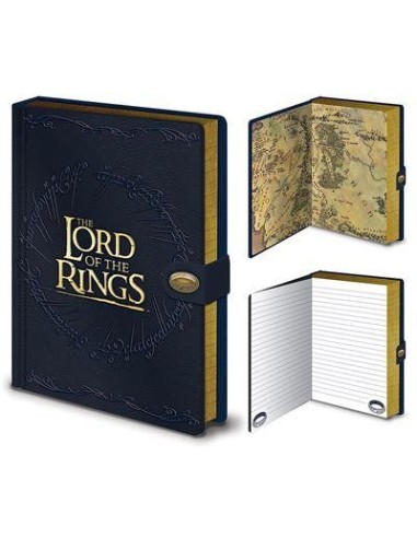 LE SEIGNEUR DES ANNEAUX - Carte - Cahier A5 Premium 