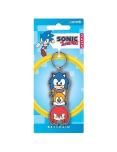 SONIC - Trio - Porte-clés en PVC 