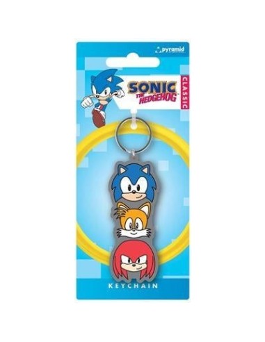 SONIC - Trio - Porte-clés en PVC 