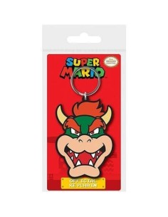 SUPER MARIO - Bowser - Porte-clés en PVC 