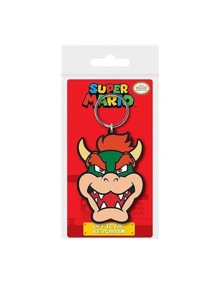 SUPER MARIO - Bowser - Porte-clés en PVC 