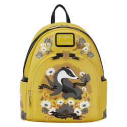 HARRY POTTER - Poufsouffle - Mini Sac à Dos LoungeFly 
