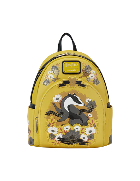 HARRY POTTER - Poufsouffle - Mini Sac à Dos LoungeFly 