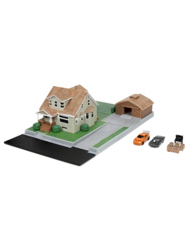 FAST & FURIOUS - Nano Diorama Maison de Dom Toretto 