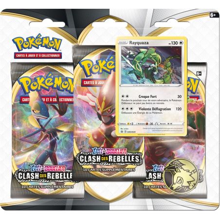 Pack 3 boosters Clash des rebelles