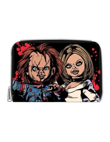 CHUCKY - La fiancée de Chucky - Portefeuille LoungeFly "Happy couple" 