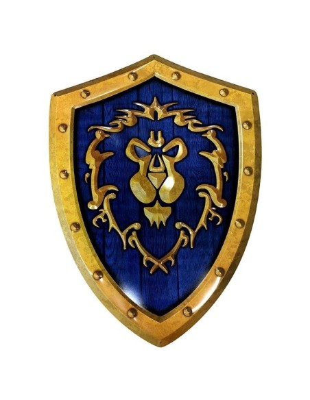 WORLD OF WARCRAFT - Bouclier Alliance - Plaque métal '25x35cm' 