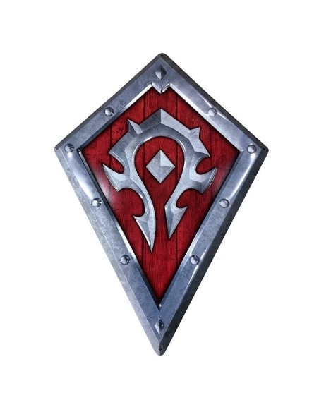 WORLD OF WARCRAFT - Bouclier Horde - Plaque métal '25x35cm' 