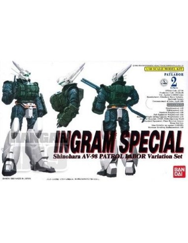 PATLABOR - 1/60 Ingram Special - Model Kit 