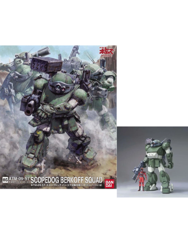 VOTOMS - 1/20 ATM-09-ST Scopedog Berkoff Squad - Model Kit 
