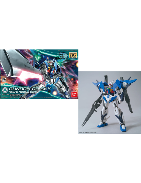 GUNDAM - Model Kit - HG 1/144 - Gundam 00 Sky Riku's Mobile Suit 