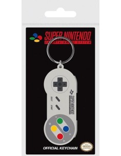 NINTENDO - Manette SNES - Porte-Clés Caoutchouc 