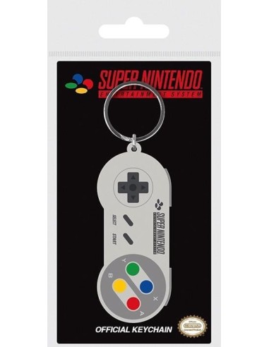 NINTENDO - Manette SNES - Porte-Clés Caoutchouc 