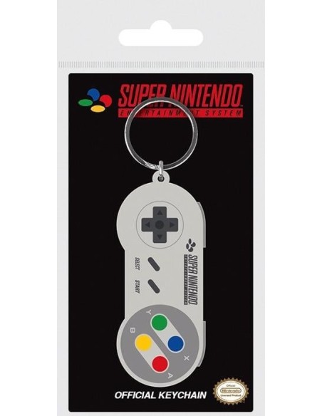 NINTENDO - Manette SNES - Porte-Clés Caoutchouc 