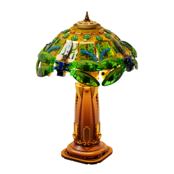 PANTASY - Stained Glass Table Lamp - Bloc de Construction 1067 pcs 