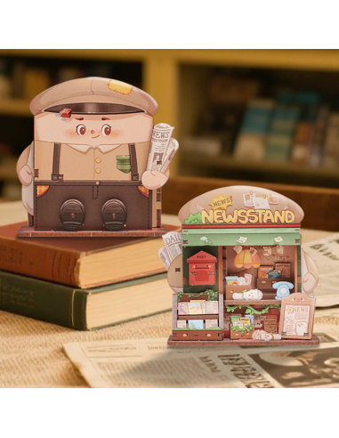 TALEBOX CORNER - Mini House Kit - Kioske à Journaux - 50pc 