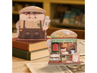 TALEBOX CORNER - Mini House Kit - Kioske à Journaux - 50pc 