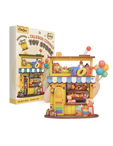 TALEBOX CORNER - Mini House Kit - Magasin de Jouets - 56pc 
