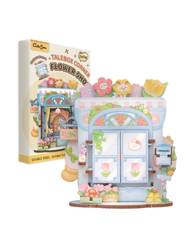 TALEBOX CORNER - Mini House Kit - Fleuriste - 47pc 