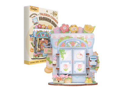 TALEBOX CORNER - Mini House Kit - Fleuriste - 47pc 