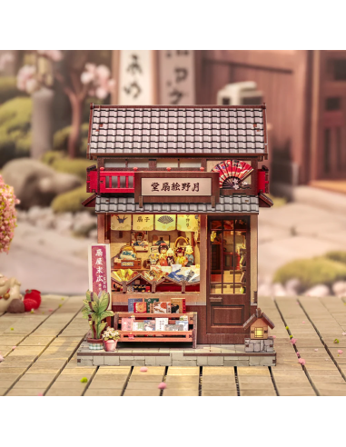 MINIATURE HOUSE - DIY- Tsukino Eogi-Dou - 224pc + Eclairage LED 
