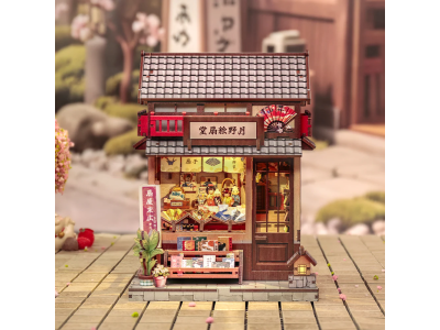 MINIATURE HOUSE - DIY- Tsukino Eogi-Dou - 224pc + Eclairage LED 