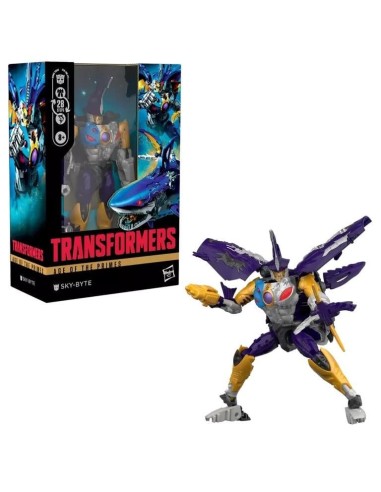 TRANSFORMERS - Sky-Byte - Figurine Age of the Primes 17.5cm 