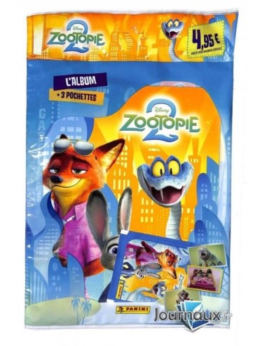 ZOOTOPIE - Panini Starter Pack (1 album + 3 packets) 