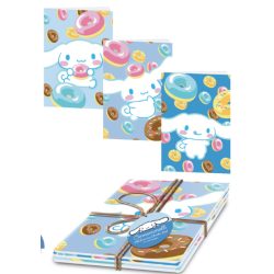 CINNAMOROLL - Set de 3 Livres d'Exercices 