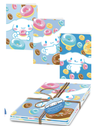 CINNAMOROLL - Set de 3 Livres d'Exercices 