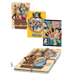 ONE PIECE - Set de 3 Livres d'Exercices 