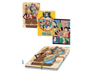 ONE PIECE - Set de 3 Livres d'Exercices 