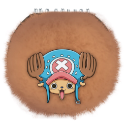 ONE PIECE - Chopper - Notebook Fuzzy Rond 