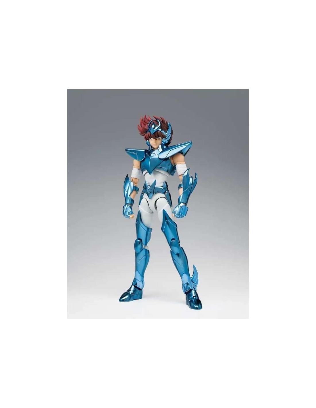 Figura Saint Seiya Shun De Andrómeda – Saint Cloth Myth 17 Cm, Tela Y Armadura De Bronce, Con Accesorios