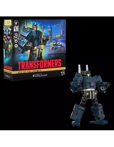TRANSFORMERS - Onslaught - Figurine Commander Class 17cm 