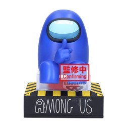 AMONG US - Bleu - Figurine Monitor Top Figz 10cm 