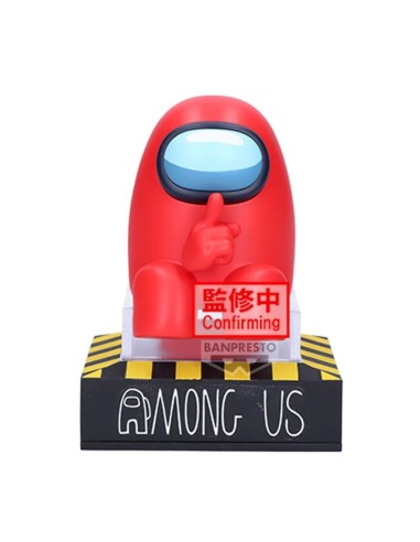 AMONG US - Rouge - Figurine Monitor Top Figz 10cm 