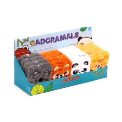 KAWAII - Adoramals Sauvages - Mini Notebook Pelucheux A7 