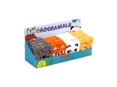 KAWAII - Adoramals Sauvages - Mini Notebook Pelucheux A7 