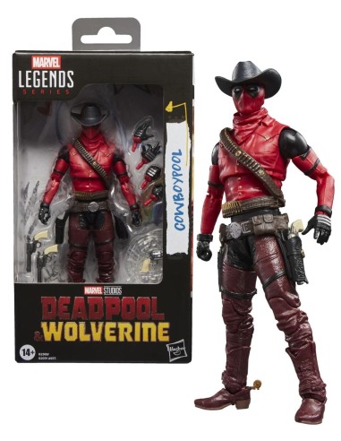 DEADPOOL & WOLVERINE - Cowboypool - Figurine Legends Series 15cm 