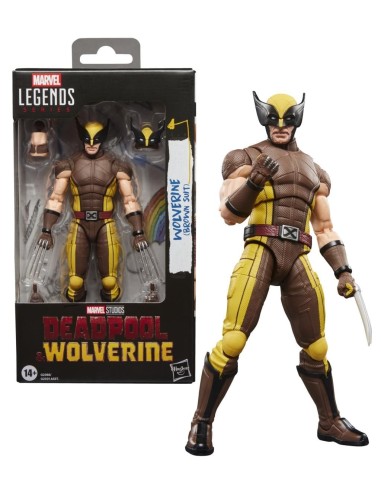 DEADPOOL & WOLVERINE - Wolverine (Brown Suit) -Fig Legends Series 15cm 