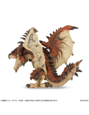 MONSTER HUNTER - Rathalos - Statuette Figure Builder Soft Vinyl 18cm 