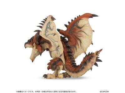 MONSTER HUNTER - Rathalos - Statuette Figure Builder Soft Vinyl 18cm 