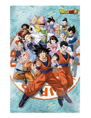 DRAGON BALL SUPER - Univers - Poster 3D - 58x38cm 