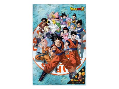 DRAGON BALL SUPER - Univers - Poster 3D - 58x38cm 
